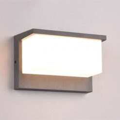 Απλίκα Τοίχου Ανθρακί NESTOS LED 13W 1300lm 3000K IP54 Trio Lighting – 240960142
