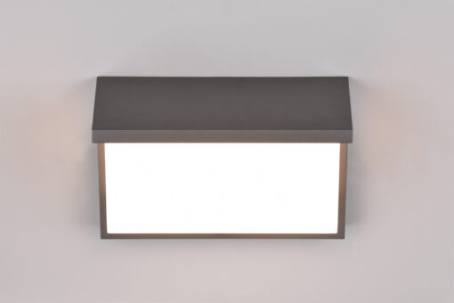Απλίκα Τοίχου Ανθρακί NESTOS LED 13W 1300lm 3000K IP54 Trio Lighting – 240960142