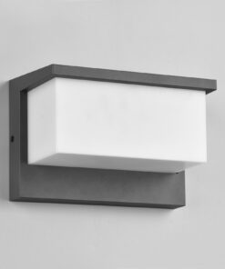 Απλίκα Τοίχου Ανθρακί NESTOS LED 13W 1300lm 3000K IP54 Trio Lighting – 240960142