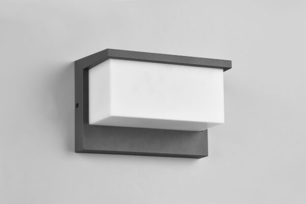 Απλίκα Τοίχου Ανθρακί NESTOS LED 13W 1300lm 3000K IP54 Trio Lighting – 240960142