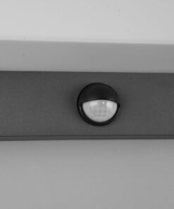 Απλίκα Τοίχου Ανθρακί με Ανιχνευτή Κίνησης NESTOS LED 13W 1300lm 3000K IP54 Trio Lighting – 240969142