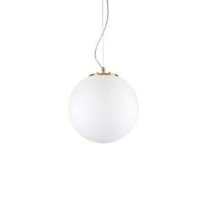 IDEAL LUX Κρεμαστό Φωτιστικό Οροφής GRAPE 1xE27 Λευκού Χρώματος – 241357