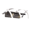 Φωτιστικό Τοίχου Trio Lighting SEQUENCE , 22W · 2800lm, 2300+3000+4000K Βουρτσισμένο Αλουμίνιο Αλουμίνιο, Step Dimmable, Χρώματα Ρυθμιζόμενα στο Φωτιστικό – 241810205