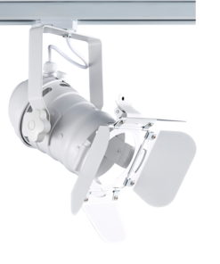 Λευκό Σποτ Ράγας Τριφασικό Track Light Ατσάλι 1xE27 PAR30 4 Καλωδίων ACA – 242TLW4W