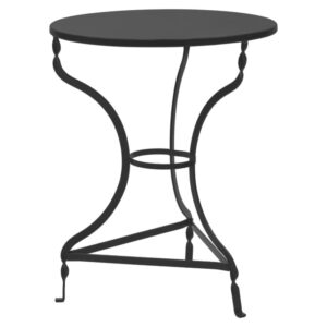 Table Noah pakoworld metallic black D58x72cm 243-000077