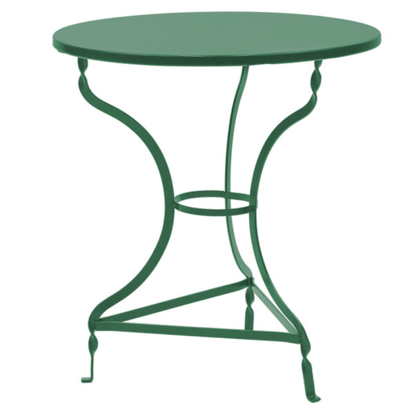 Table Noah pakoworld metallic green D70x72cm 243-000087