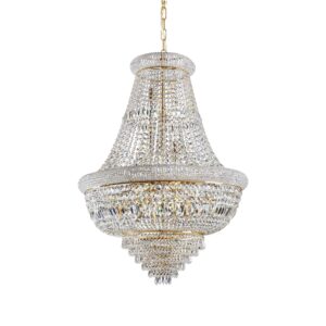 IDEAL LUX Κρεμαστό Φωτιστικό DUBAI 24xE14 Χρυσού Χρώματος – 243528