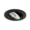 IDEAL LUX Χωνευτό Φωτιστικό Οροφής SWING 1xGU10 Μαύρου Χρώματος – 243825