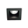 IDEAL LUX Χωνευτό Φωτιστικό FUNKY 1xGU10 Μαύρου Χρώματος – 243849