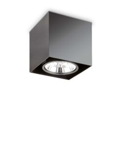 IDEAL LUX Φωτιστικό Οροφής MOOD 1xGU10 Μαύρου Χρώματος – 243931