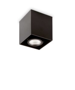 IDEAL LUX Φωτιστικό Σποτ Οροφής MOOD 1xGU10 Μαύρου Χρώματος – 243948
