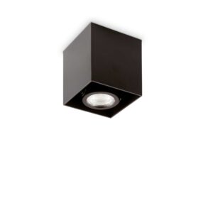 IDEAL LUX Φωτιστικό Σποτ Οροφής MOOD 1xGU10 Μαύρου Χρώματος – 243948