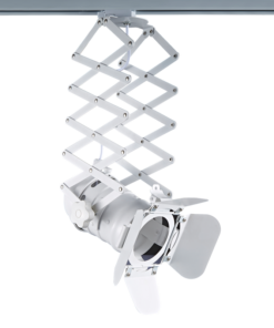 Λευκό Σποτ Ράγας Τριφασικό Track Light Ατσάλι 1xE27 PAR30 4 Καλωδίων ACA – 243TLW4W