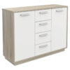 Buffet Savita pakoworld natural-white color 113x36x84cm 244-000002