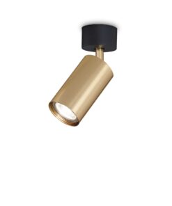 IDEAL LUX Φωτιστικό Οροφής DYNAMITE 1xGU10 Χρυσού Χρώματος – 244662