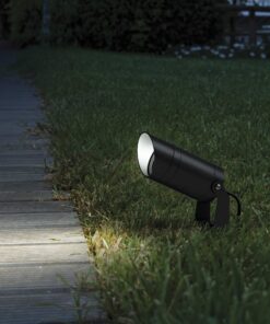 IDEAL LUX Φωτιστικό Δαπέδου Κήπου STARLIGHT LED 5.5W 4000K IP68 Σκούρου Γκρι Χρώματος – 245041