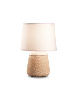 IDEAL LUX Επιτραπέζιο Φωτιστικό KALI’-2 1xE14 Μπεζ Χρώματος – 245331