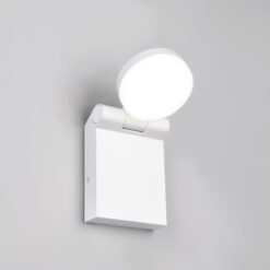 Απλίκα Τοίχου Περιστρεφόμενη Λευκή Ματ ADOUR LED 7.5W 750lm CCT IP44 Trio Lighting – 245560131
