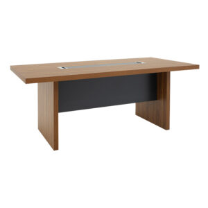 Conference table Oscar pakoworld walnut-anthracite 200x100x76cm 246-000009