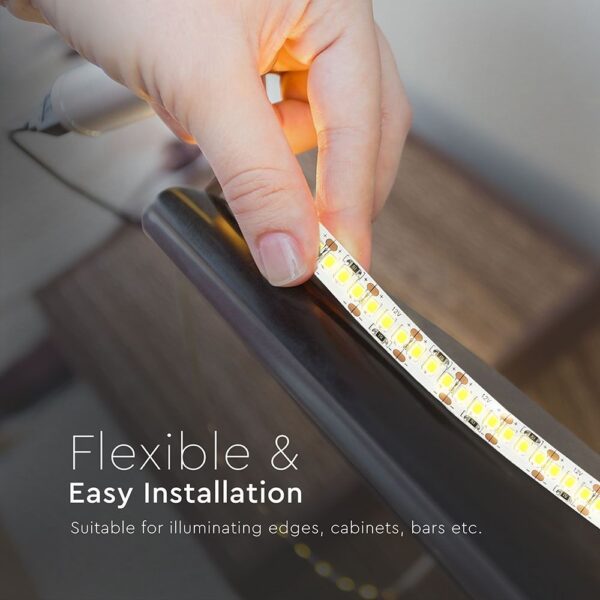 LED Ταινία 17W V-TAC Dimmable 1700lm/m Θερμό 3000K 5 Μέτρα – 212461
