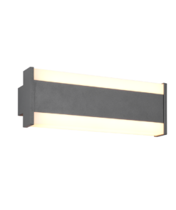 Απλίκα Τοίχου Ανθρακί 30cm DAWSON LED 7W 800lm CCT IP54 Trio Lighting – 246360142