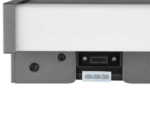 Απλίκα Τοίχου Ανθρακί 30cm DAWSON LED 7W 800lm CCT IP54 Trio Lighting – 246360142