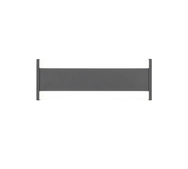 Απλίκα Τοίχου Ανθρακί 30cm DAWSON LED 7W 800lm CCT IP54 Trio Lighting – 246360142