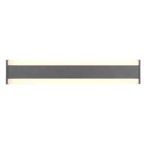 Απλίκα Τοίχου Ανθρακί 60cm DAWSON LED 8W 900lm CCT IP54 Trio Lighting – 246360242