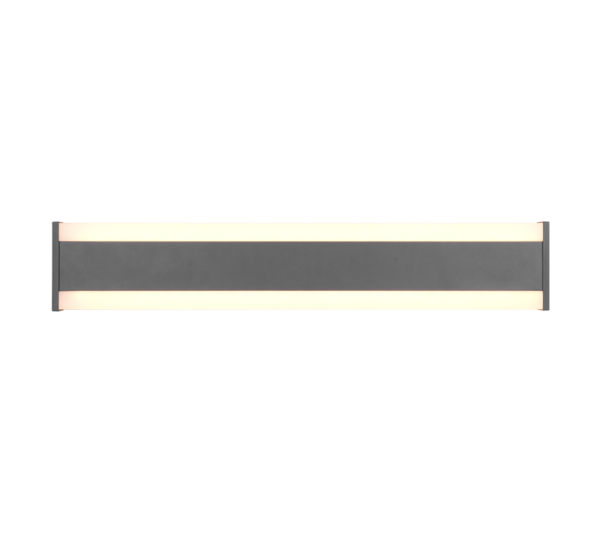 Απλίκα Τοίχου Ανθρακί 60cm DAWSON LED 8W 900lm CCT IP54 Trio Lighting – 246360242