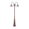 IDEAL LUX Φωτιστικό Δαπέδου Κήπου CIMA 2xE27 2,16m Καφέ Χρώματος – 246840