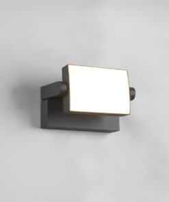 Απλίκα Τοίχου Περιστρεφόμενη Ανθρακί KANSAS LED 10W 1000lm 3000K IP44 Trio Lighting – 246860142