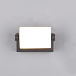 Απλίκα Τοίχου Περιστρεφόμενη Ανθρακί KANSAS LED 10W 1000lm 3000K IP44 Trio Lighting – 246860142