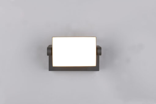 Απλίκα Τοίχου Περιστρεφόμενη Ανθρακί KANSAS LED 10W 1000lm 3000K IP44 Trio Lighting – 246860142