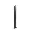 IDEAL LUX Κολωνάκι Κήπου STYLE LED 9W 3000K IP54 Χρώματος Ανθρακί – 246871
