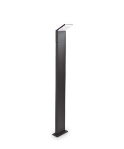 IDEAL LUX Κολωνάκι Κήπου STYLE LED 9W 3000K IP54 Χρώματος Ανθρακί – 246871