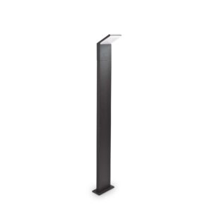 IDEAL LUX Κολωνάκι Κήπου STYLE LED 9W 3000K IP54 Χρώματος Ανθρακί – 246871
