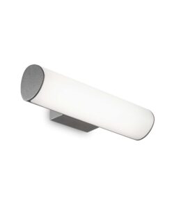 IDEAL LUX Απλίκα Τοίχου Βεράντας ETERE LED 10W 3000K IP44 Χρώματος Ανθρακί – 246925