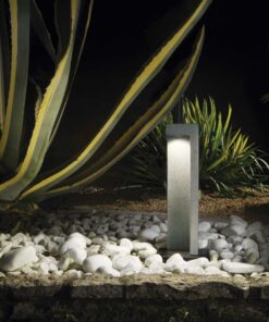IDEAL LUX Φωτιστικό Δαπέδου Κήπου TITANO LED 9W 3000K IP55 Γκρι Χρώματος – 246994