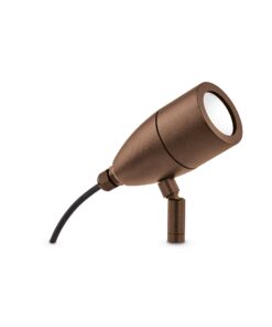 IDEAL LUX Φωτιστικό Κήπου Καρφωτό INSIDE 1xG9 IP54 Καφέ Χρώματος – 247045