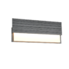 Απλίκα Τοίχου Ανθρακί MARIZA LED 10W 1100lm 3000K IP44 Trio Lighting – 247060142