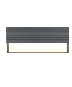 Απλίκα Τοίχου Ανθρακί MARIZA LED 10W 1100lm 3000K IP44 Trio Lighting – 247060142