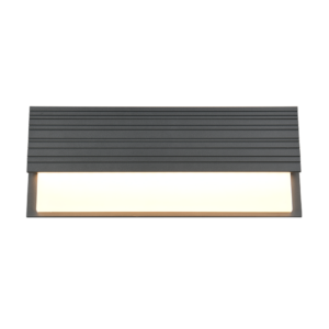 Απλίκα Τοίχου Ανθρακί MARIZA LED 10W 1100lm 3000K IP44 Trio Lighting – 247060142