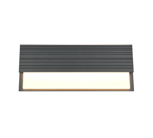 Απλίκα Τοίχου Ανθρακί MARIZA LED 10W 1100lm 3000K IP44 Trio Lighting – 247060142