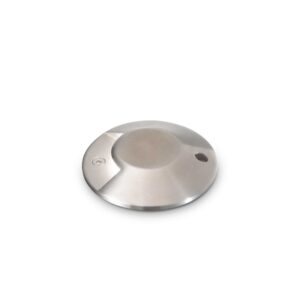 IDEAL LUX Χωνευτό Φωτιστικό Κήπου ROCKET-1 LED 3.5W 3000K Ατσάλι – 247144