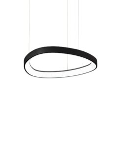 IDEAL LUX Κρεμαστό Φωτιστικό  GEMINI LED 38W 3000K Μαύρου Χρώματος – 247236