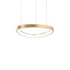 IDEAL LUX Κρεμαστό Φωτιστικό  GEMINI LED 38W 3000K Χρυσού Χρώματος – 247243