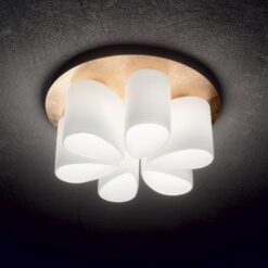 IDEAL LUX Φωτιστικό Οροφής DAISY 6xE27 Λευκού Χρώματος – 247779