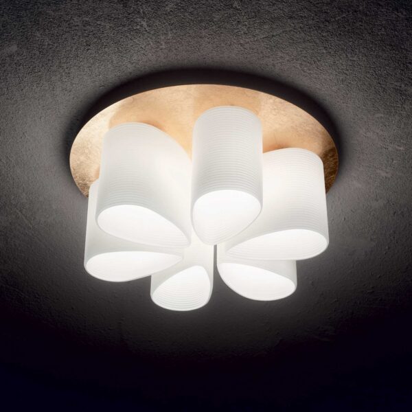 IDEAL LUX Φωτιστικό Οροφής DAISY 6xE27 Λευκού Χρώματος – 247779