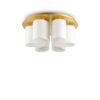 IDEAL LUX Φωτιστικό Οροφής DAISY 6xE27 Λευκού Χρώματος – 247779