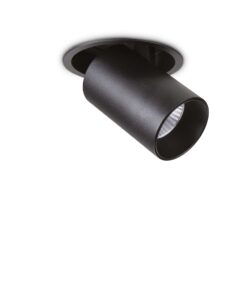 IDEAL LUX Φωτιστικό Σποτ Οροφής NOVA LED 12W 3000K Μαύρου Χρώματος – 248189